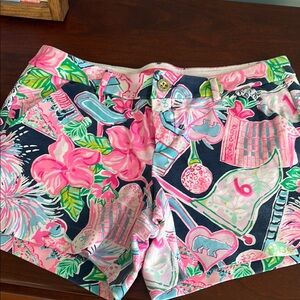 Lilly Pulitzer The Honda Classic print shorts